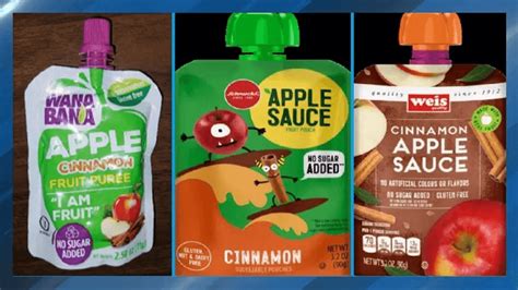 Applesauce products linked to five Missouri child lead poisoning cases